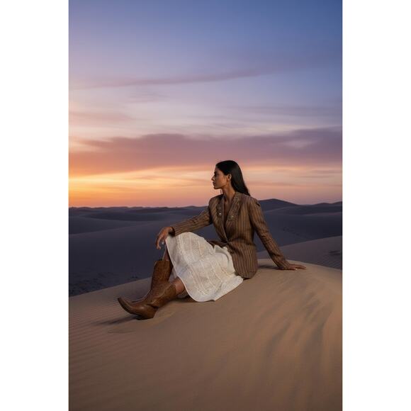 LAB 001 Brown Pinstripe Italian Blazer –Unisex 50IT/40US(Sz:W-14/XL)–NWT-Ret$650 - Picture 2 of 7